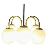 Danish Modernist 6 Arm Chandelier by LYFA