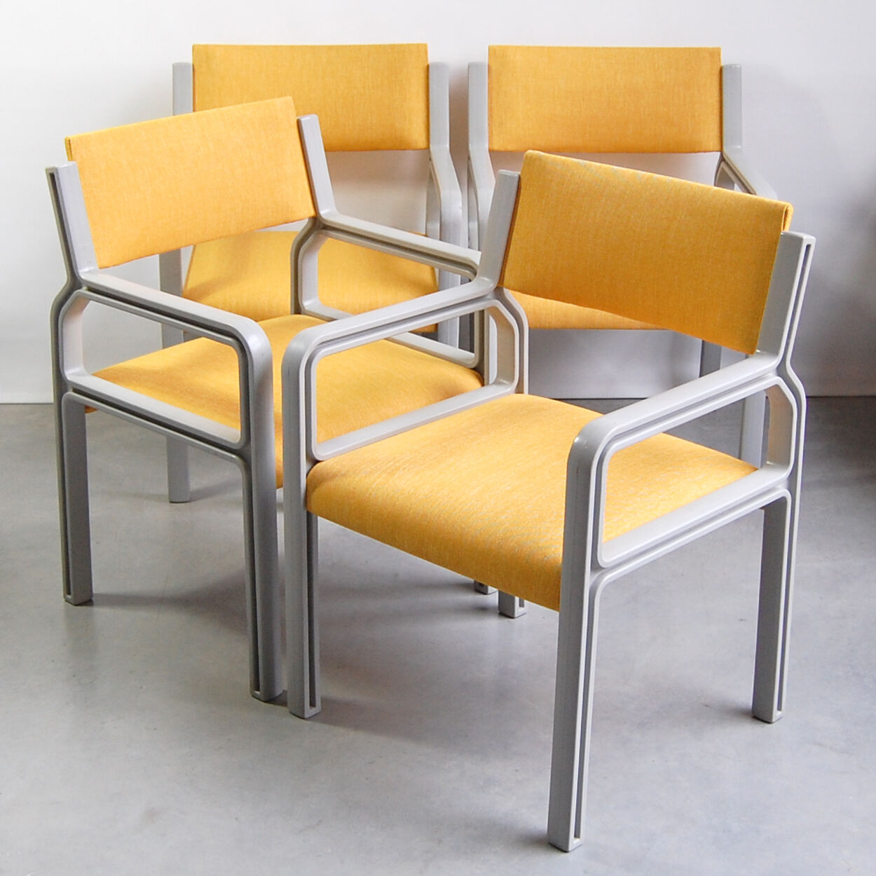 Suite of 4 chairs FP3007 by Pierre Mennen for Pastoe 1970s