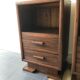 Pair of art deco bedside tables