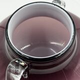 Purple opaline vase