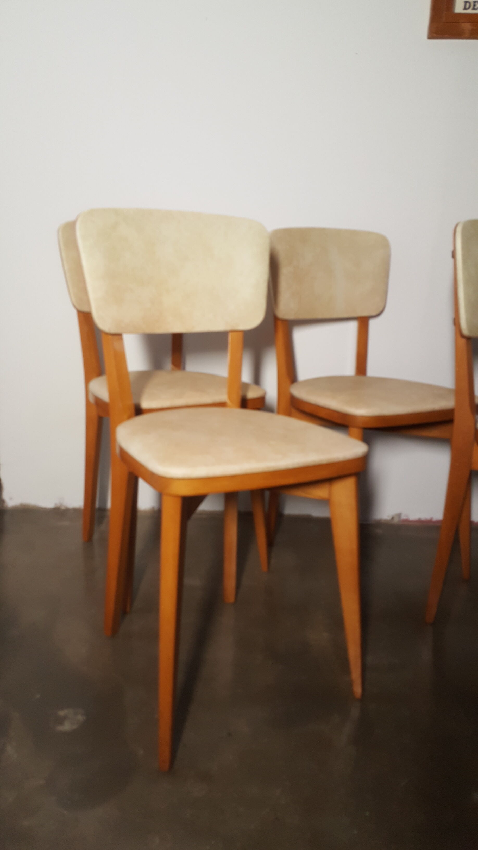 4 bistro chairs
