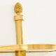 Neoclassical half-moon shelf Maison Jansen bronze and mirrors 1932