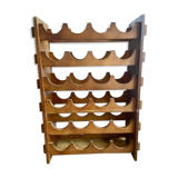 Wooden bottle holder 24 compartments