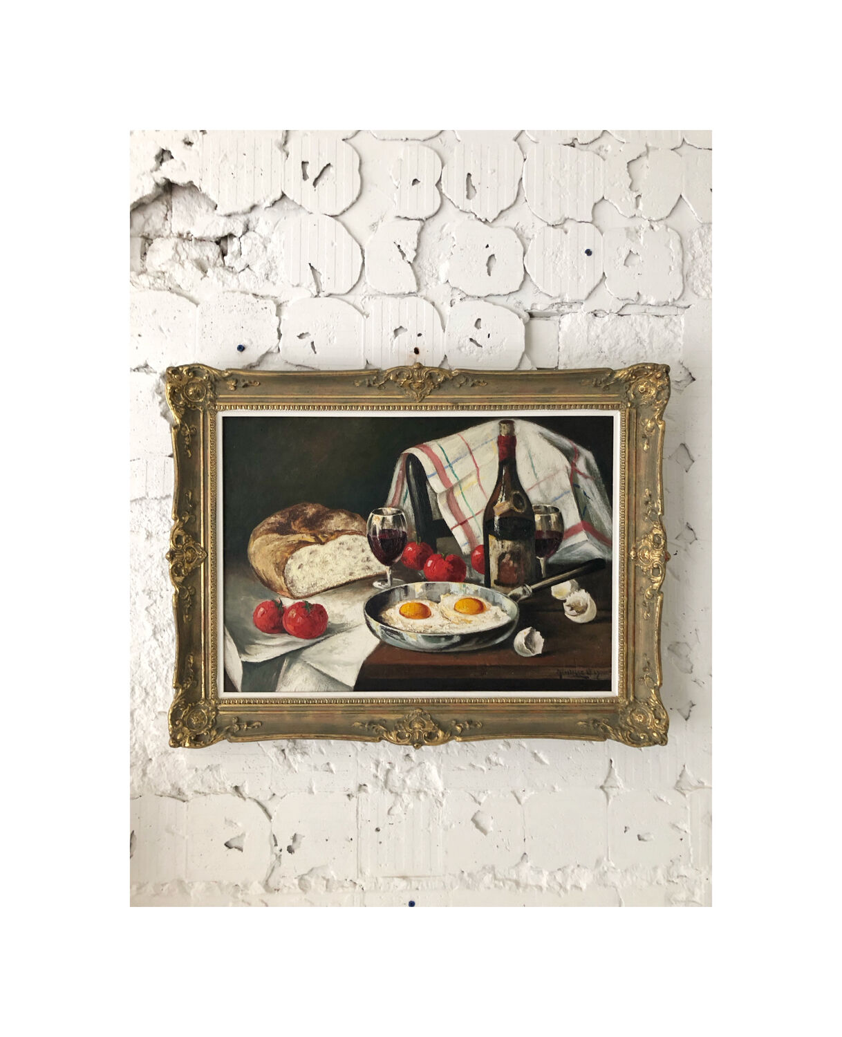Huile sur toile