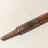 Ancien Piolet de montagne Claudius Simond Chamonix Mont-Blanc 83 cm