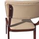 Chaise, cuir crème clair, pologne, 1960s