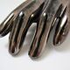 Empty pocket hand ceramic black design 60s