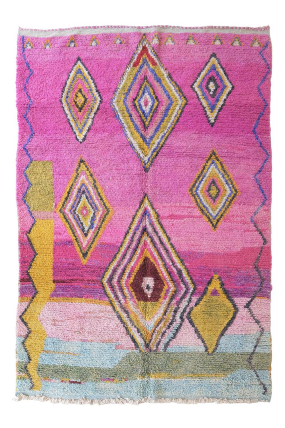 Berber Boujad rug from the Atlas Mountains - 283 x 193 cm