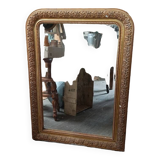 Mirror in wood 104x74cm