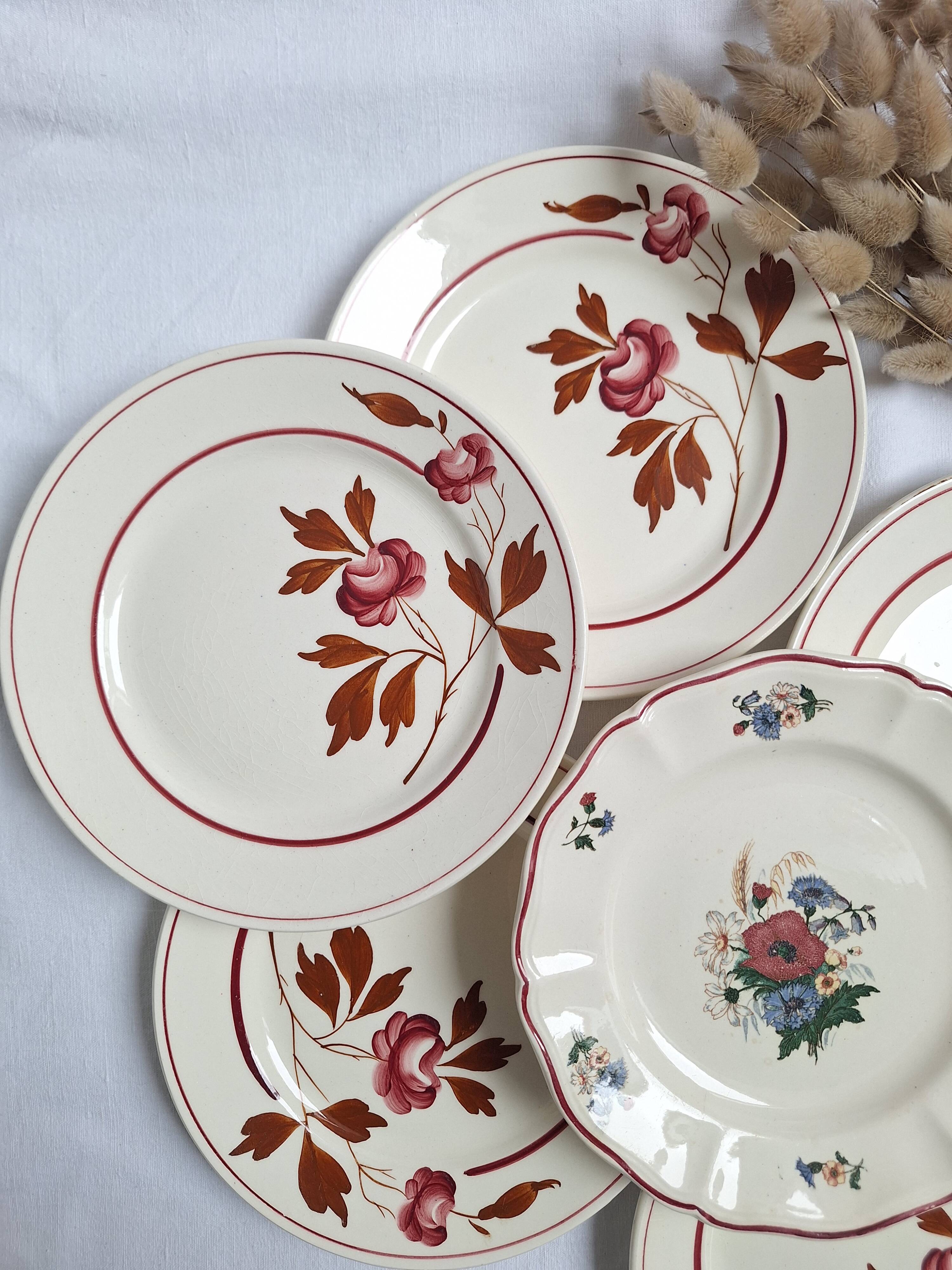 Luneville dessert plates