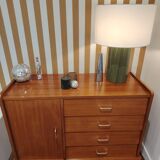 Scandinavian asymmetrical chest of drawers