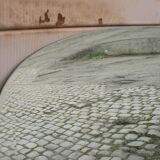 Mirror beveled chimney skated 1925 - 86 x 129 cm