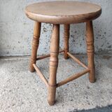 Vintage solid wood stool