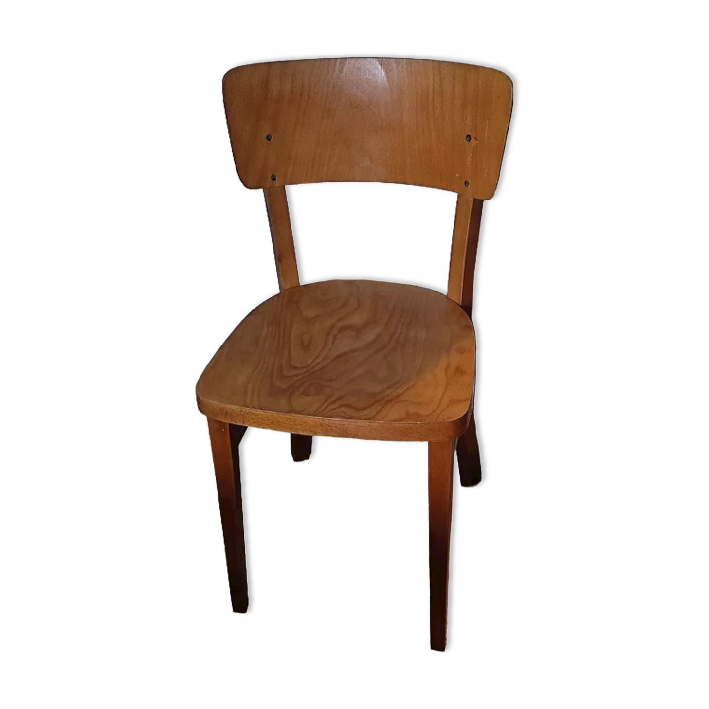 Bistro chair Thonet patinated varnished wood