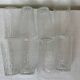 8 vintage glasses