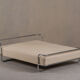 Vintage “Kromvik” king chrome bed by Knut Hagberg for IKEA, Sweden 1980s