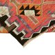 Turkish Handwoven Vintage Herki Kilim 97 cm x 325 cm