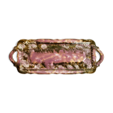 Vallauris ceramic cake dish