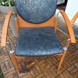 Set of four armchairs