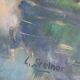 Oil on panel from 1946 signed L. Steiner