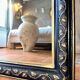 Antique Napoleon III pediment mirror