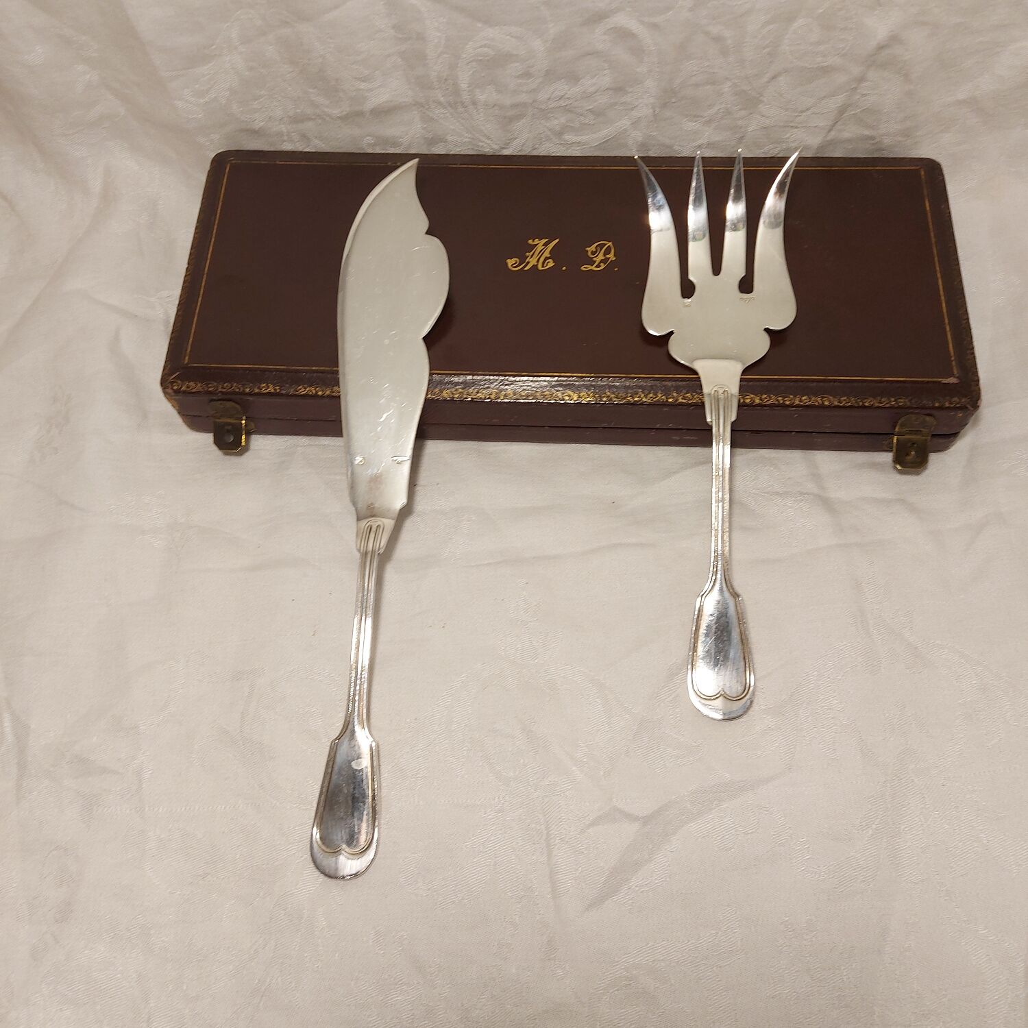Fish cutlery Ercuis