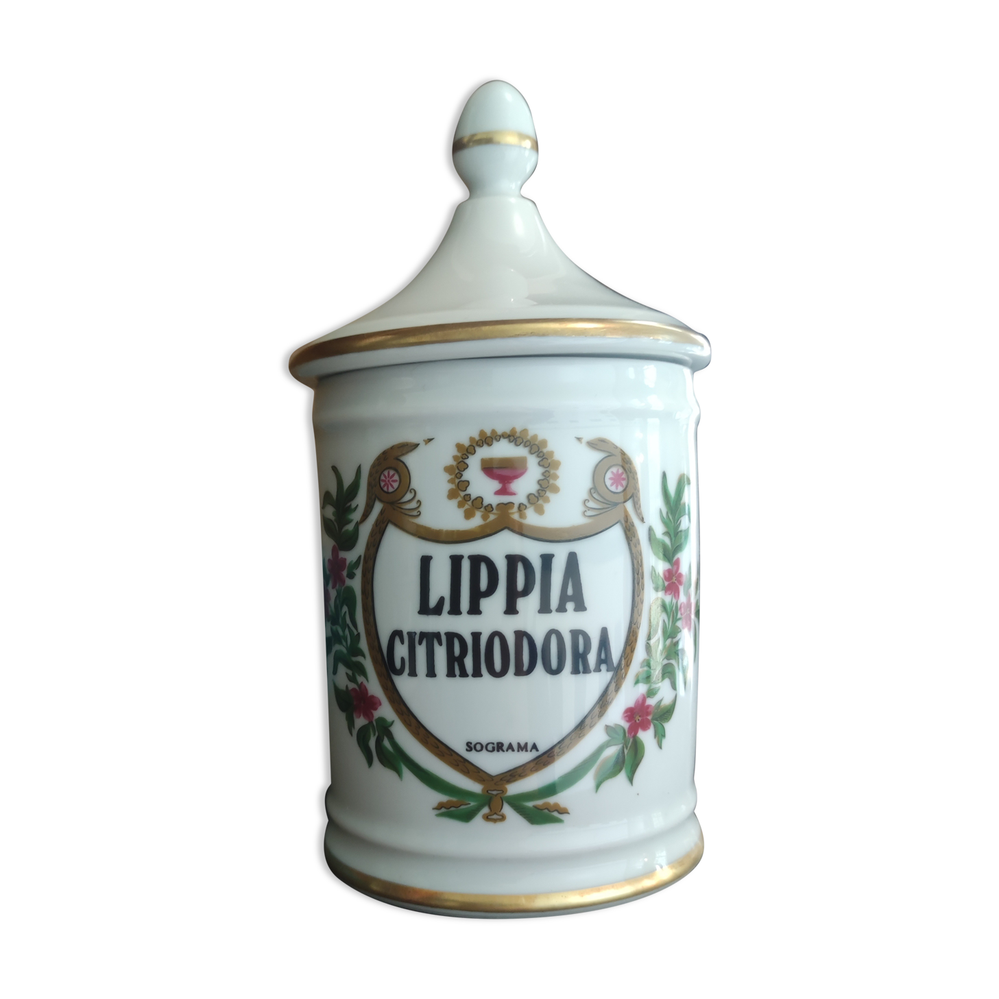 Ancien pot à pharmacie