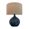 Jacques Blin Blue ceramic lamp