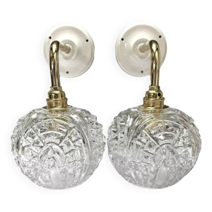 Paire d’appliques murales