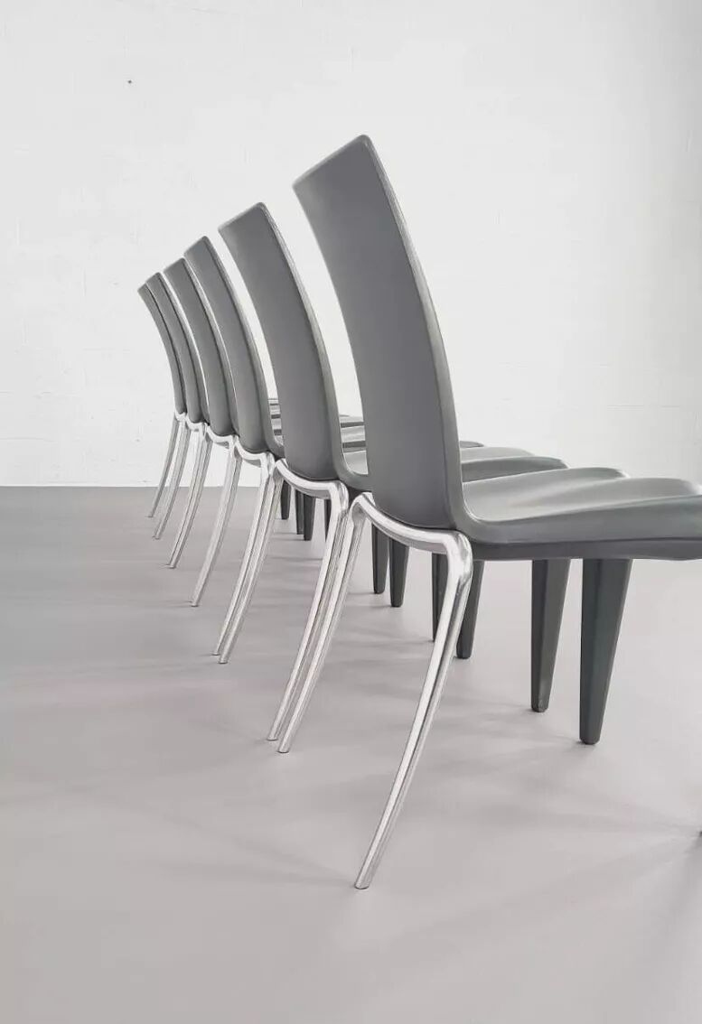Set of 6 Louis 20 chairs, 90s design by Philippe Starck for Vitra