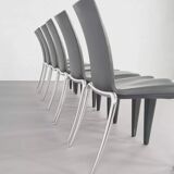 Set of 6 Louis 20 chairs, 90s design by Philippe Starck for Vitra