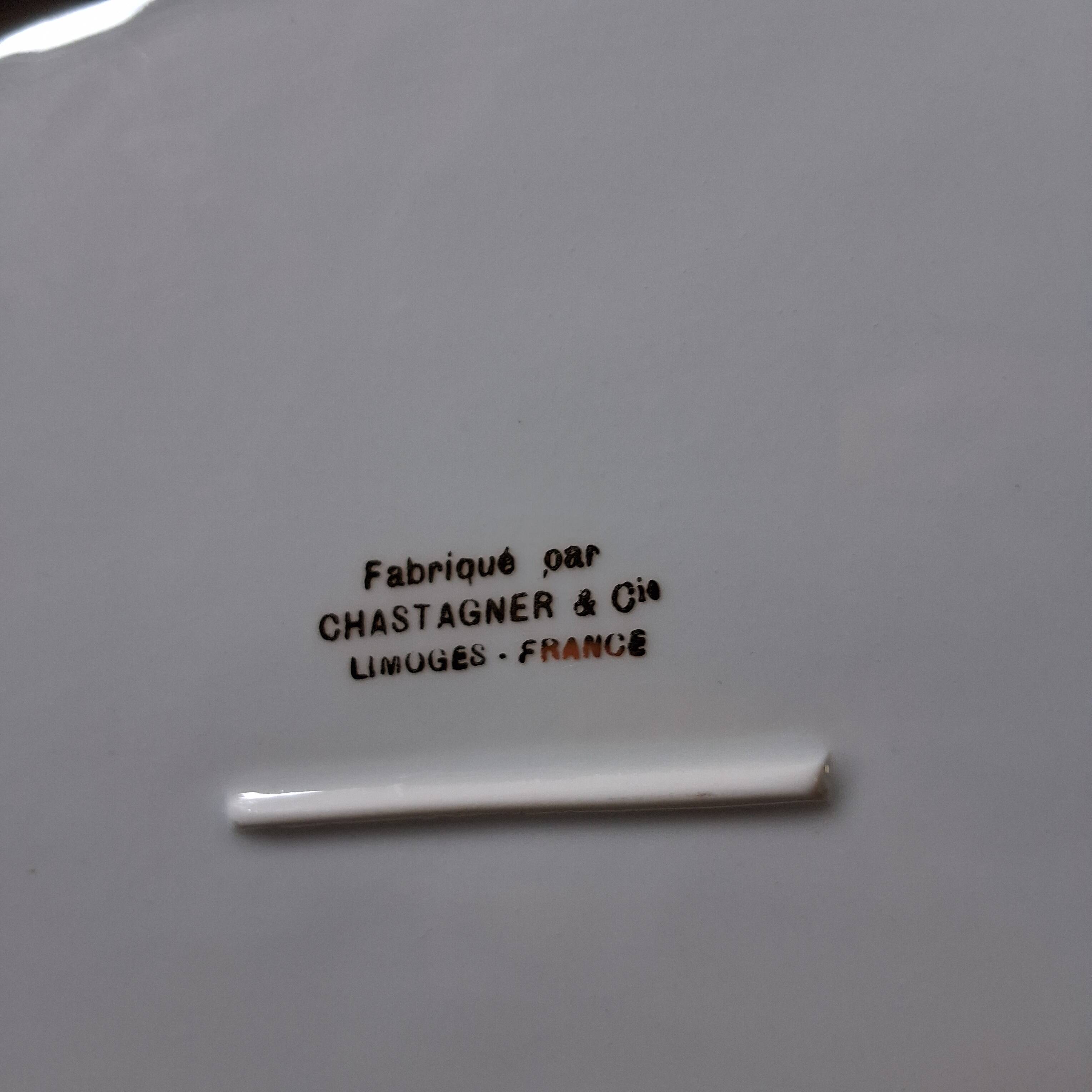 Very nice long serving dish from Chastagner & Co in good condition.