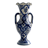Vase peint à la main style Maghrébin.