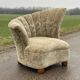 Asymmetrical Hollywood chair