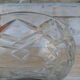 Salad bowl cut old crystal Baccarat signed