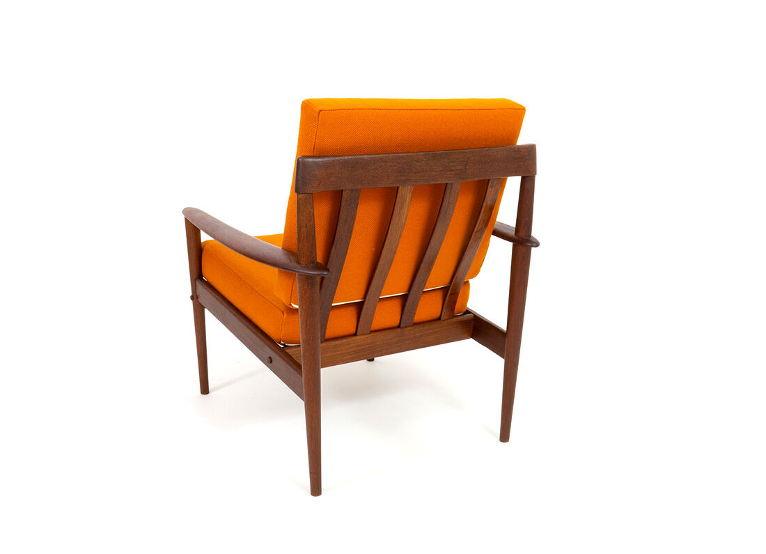 Teak armchair by Grete Jalk for Poul Jeppesen