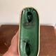 Antique Candle Holder Chandelier 2 Arms Saint Clément Glazed Green Ceramic