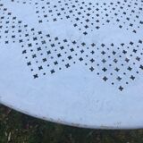 Table de jardin ancienne en fer