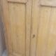 Raw wooden cabinet