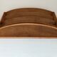 Old office sorter mail rack vintage wooden letter holder