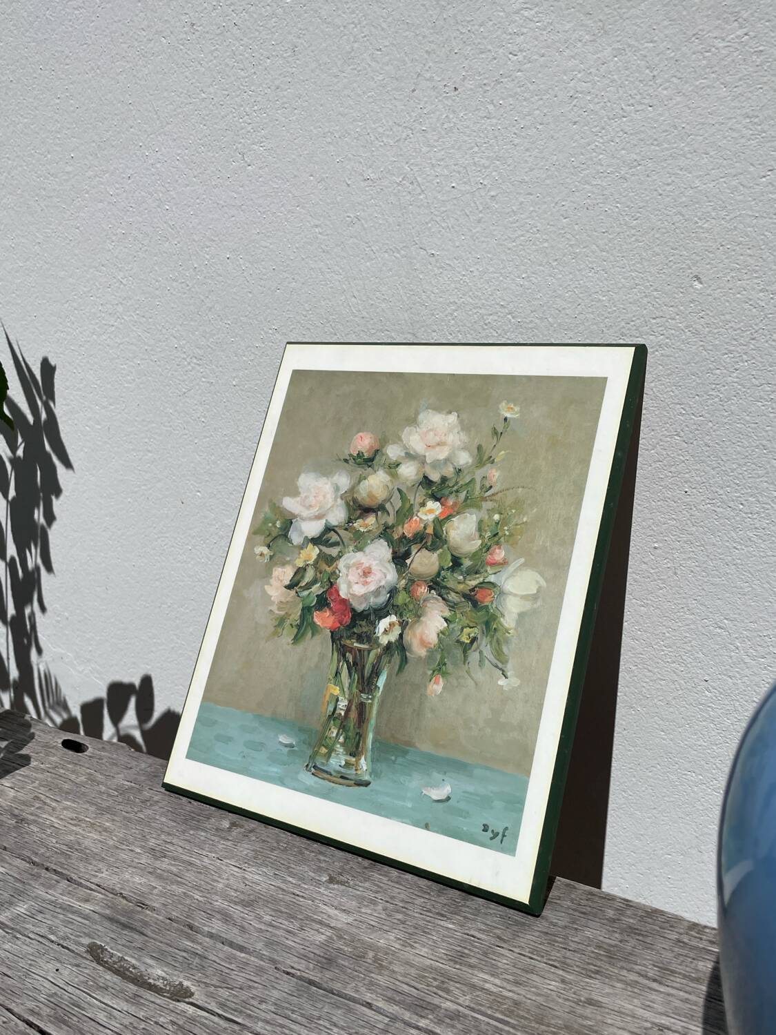 Museum painting reproduction bouquet