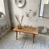 Table basse art populaire Suisse 1900
