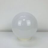 Vintage opaline ball wall lamp