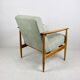 Vintage Danish Light Green Armchair, 1970s