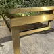 Large coffee table by Guy Lefèvre for Maison Jansen from the 1970s.