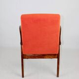 Vintage armchair 300-123, design by M. Puchała, orange - available 2 pieces