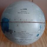 Vintage lunar globe