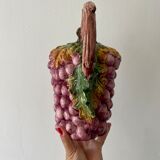 Pitcher - vintage slurry decanter in the shape of grapes