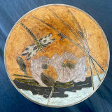 Cloisonné brass cup