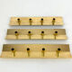 Scandinavian brass candle holder, vintage, Pierre Forsell for Skultuna, 1960